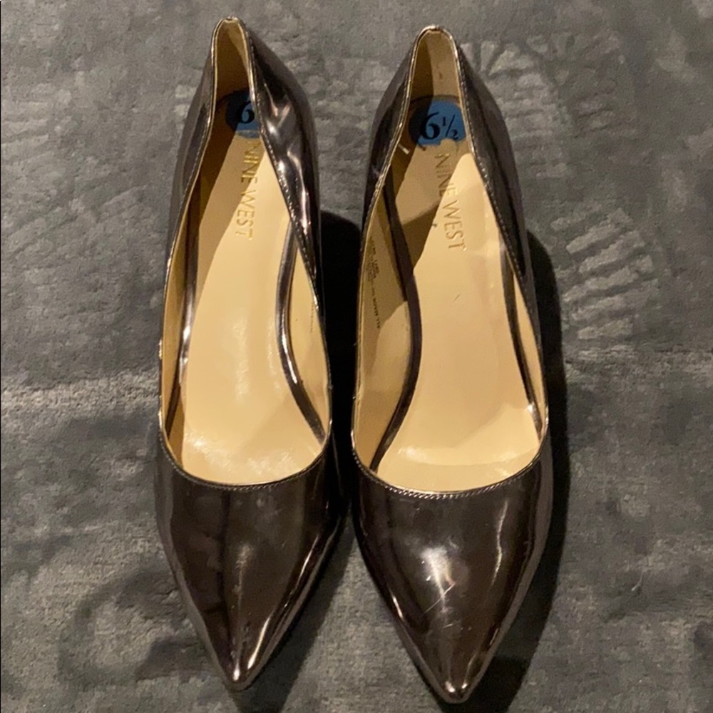Silver heels